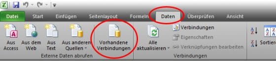 Aktie Kurs in Excel aktualisieren Formeln Börse Kaufen Verkaufen